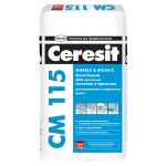 Клей для мраморной плитки CERESIT CM 115 25 кг